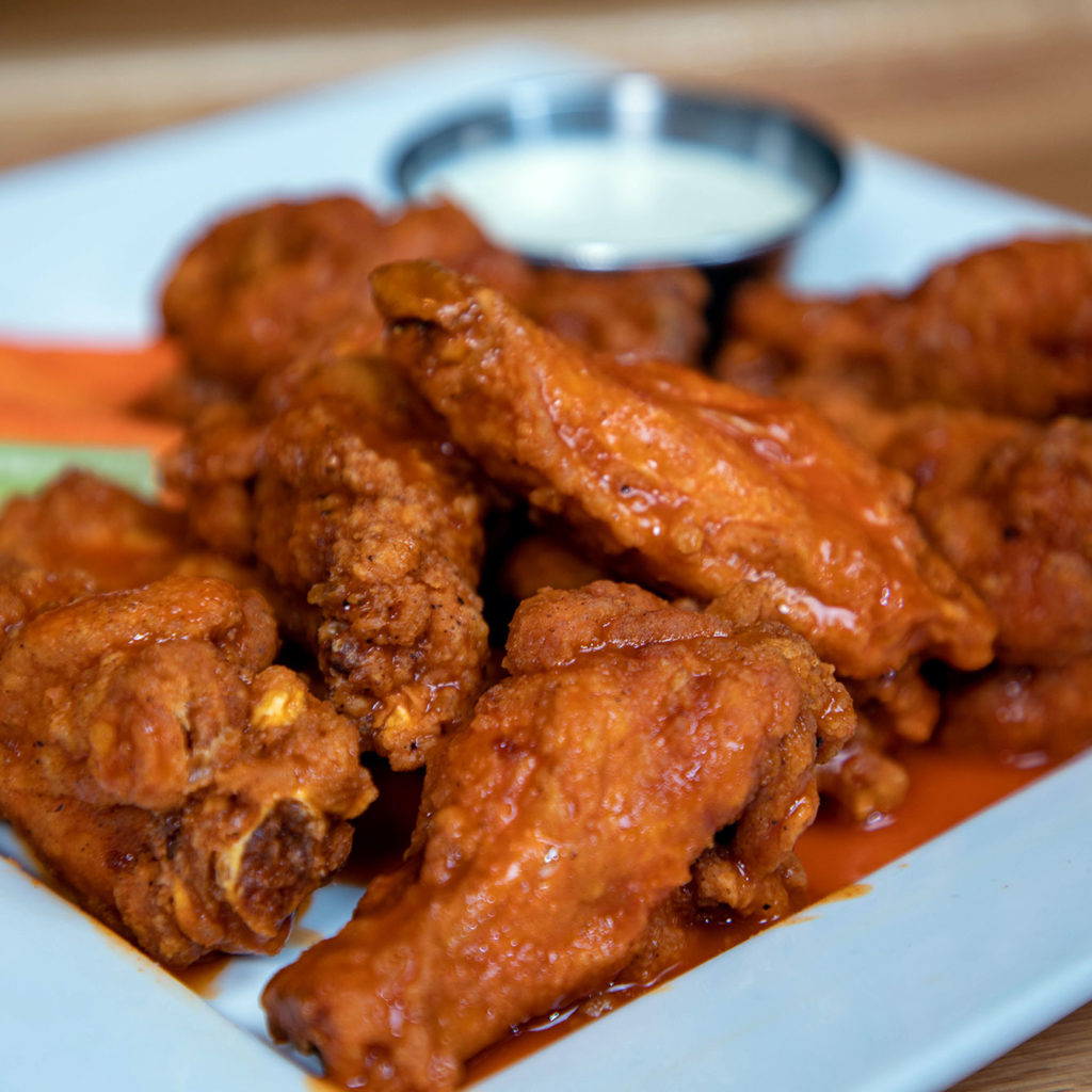 O'Malley's world famous hot wings